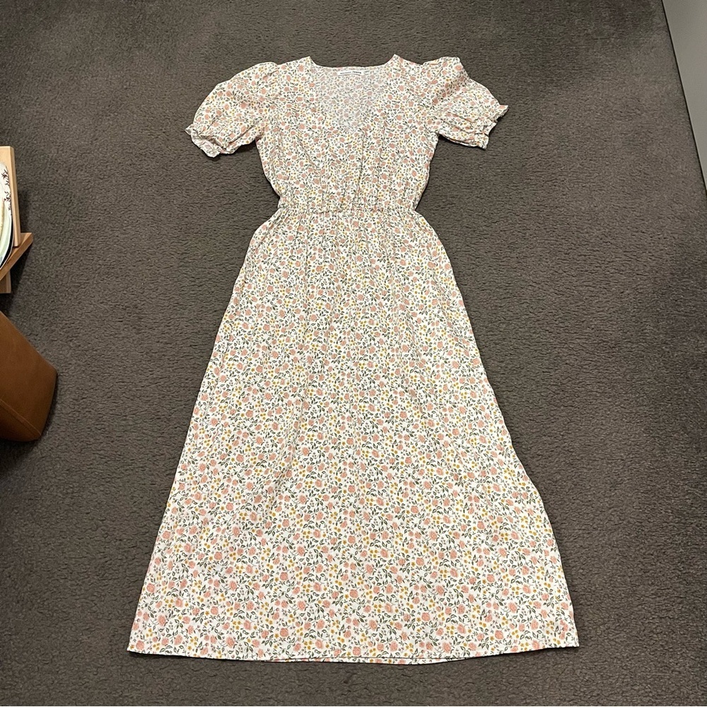 Reformation | Dresses | Reformation Jeans Floral Midi Dress Nwt | Poshmark